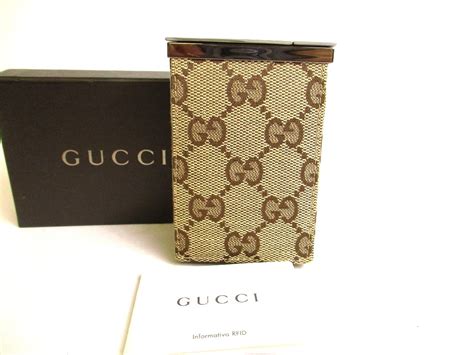 gucci gg cigarette case.